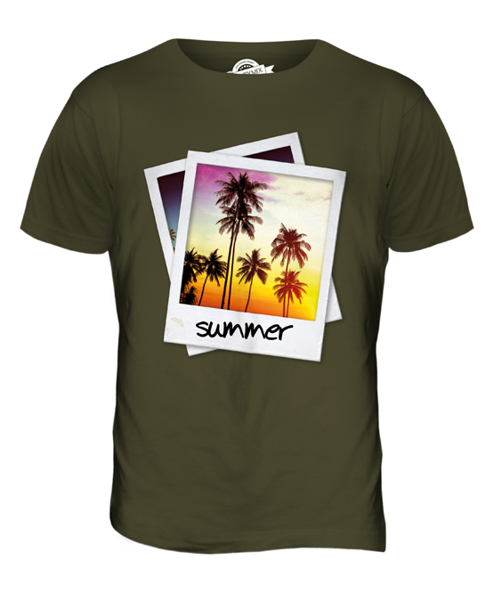 SUMMER POLAROID MENS T-SHIRT TEE TOP GIFT RETRO PHOTO | eBay