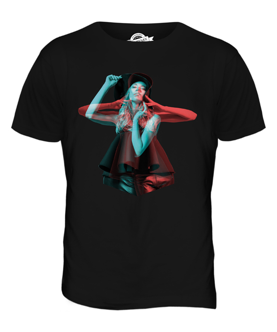 FASHION MODEL STEREOSCOPIC MENS T-SHIRT TEE TOP GIFT 3D ILLUSION