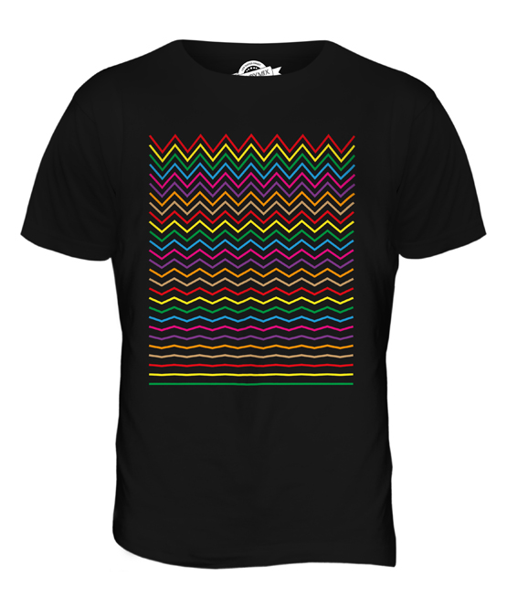 zig zag t shirt mens