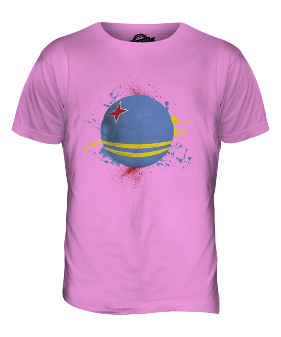 ARUBA FOOTBALL MENS T-SHIRT TEE TOP GIFT WORLD CUP SPORT - Picture 20 of 21