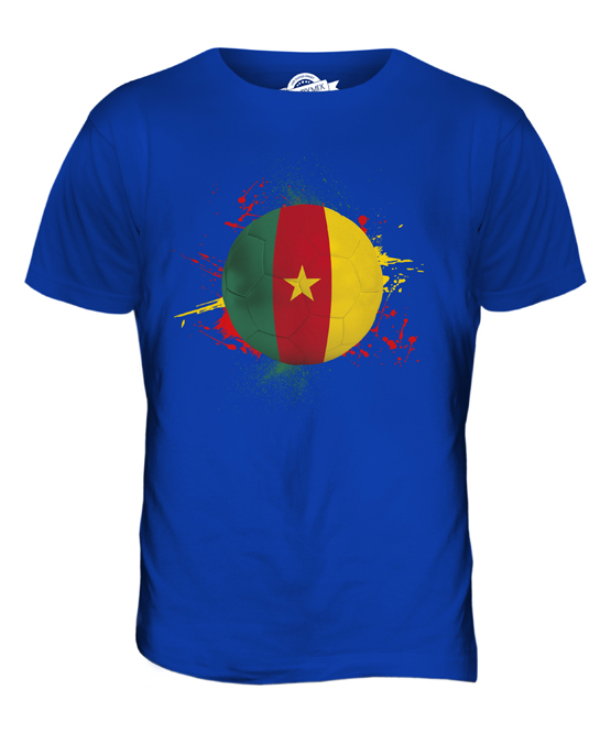 CAMEROON FOOTBALL LADIES T-SHIRT TEE TOP GIFT WORLD CUP SPORT