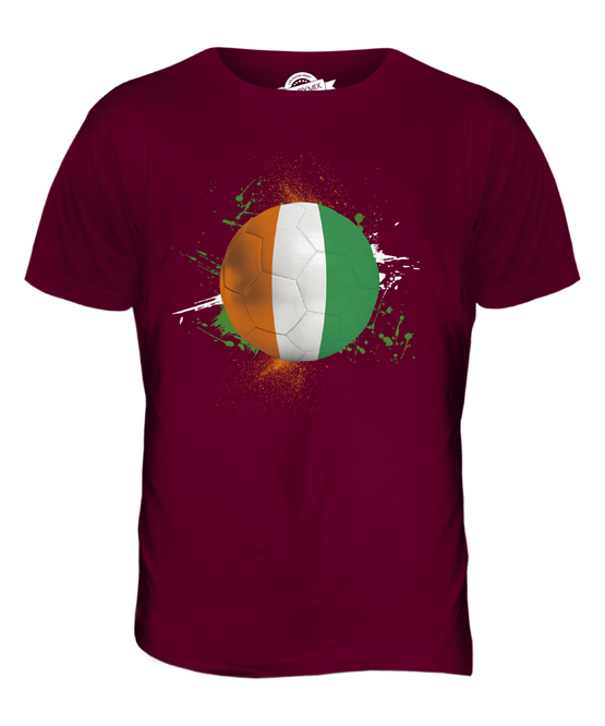 Ivory coast football mens t-shirt sport top giftworld bonnet | eBay