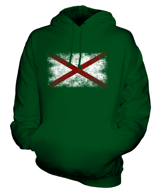 ALABAMA STATE DISTRESSED FLAGGE UNISEX HOODIE TOP ALABAMIAN ALABAMAN GESCHENK - Bild 11 von 16