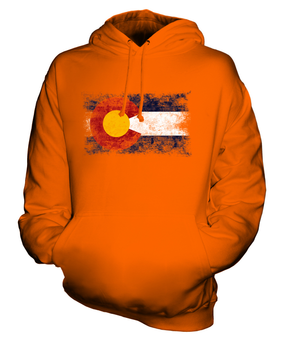 BUNDESSTAAT COLORADO WEINLESE FLAGGE UNISEX KAPUZENPULLOVER HOODIE HERREN DAMEN - 第 8/16 張圖片