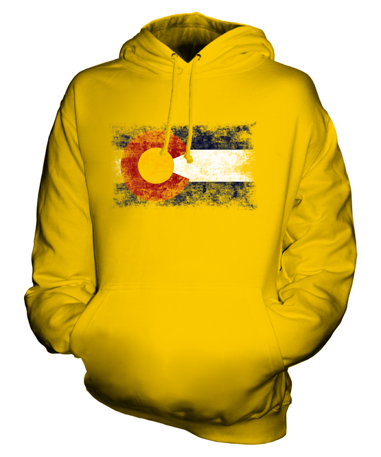 BUNDESSTAAT COLORADO WEINLESE FLAGGE UNISEX KAPUZENPULLOVER HOODIE HERREN DAMEN - 第 9/16 張圖片