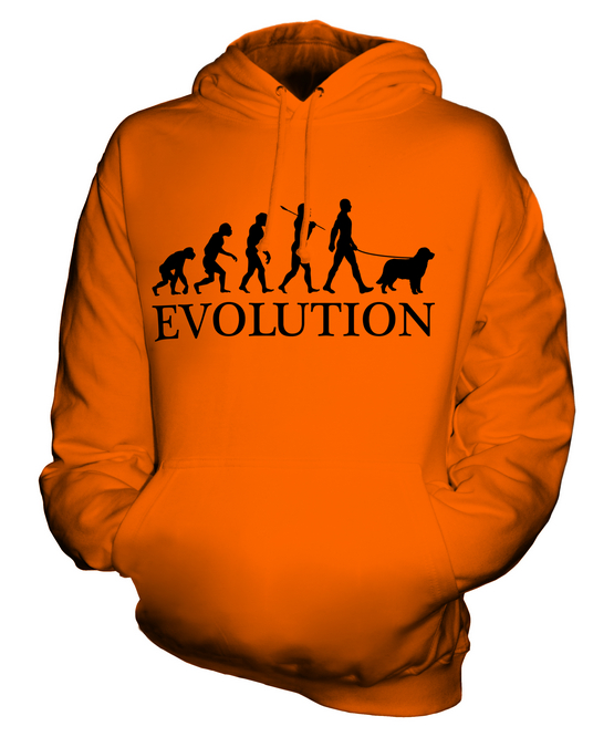 AUSTRALIAN SHEPHERD EVOLUTION OF MAN UNISEX HOODIE MENS WOMENS LADIES DOG GIFT