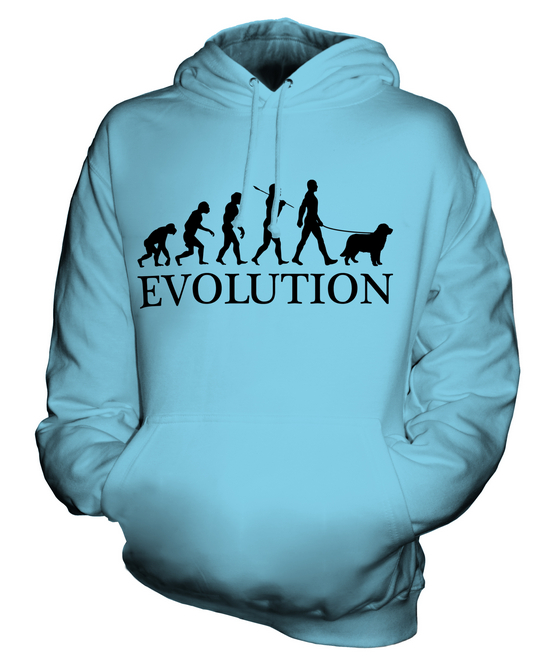 AUSTRALIAN SHEPHERD EVOLUTION OF MAN UNISEX HOODIE MENS WOMENS LADIES DOG GIFT