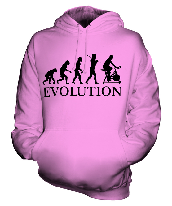 FAHRRADERGOMETER EVOLUTION DES MENSCHEN UNISEX KAPUZENPULLOVER HERREN DAMEN - Bild 16 von 16