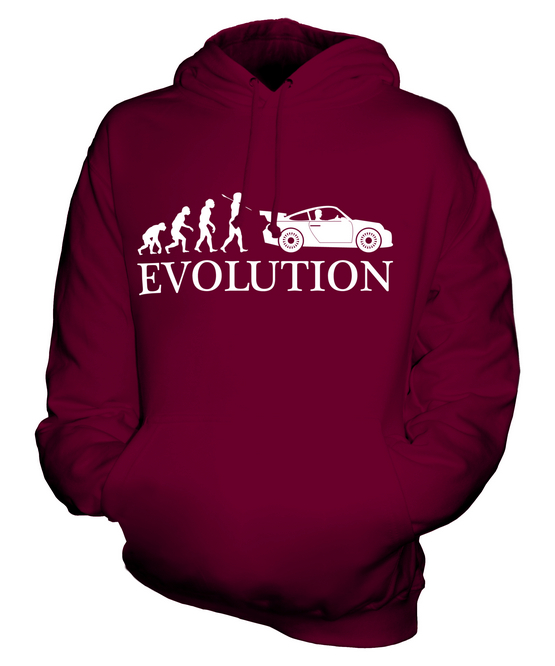 SPORTSWAGEN EVOLUTION DES MENSCHEN UNISEX KAPUZENPULLOVER HOODIE HERREN DAMEN - 第 6/16 張圖片