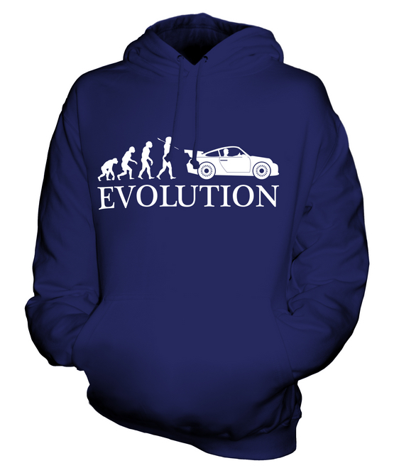 SPORTSWAGEN EVOLUTION DES MENSCHEN UNISEX KAPUZENPULLOVER HOODIE HERREN DAMEN - 第 5/16 張圖片