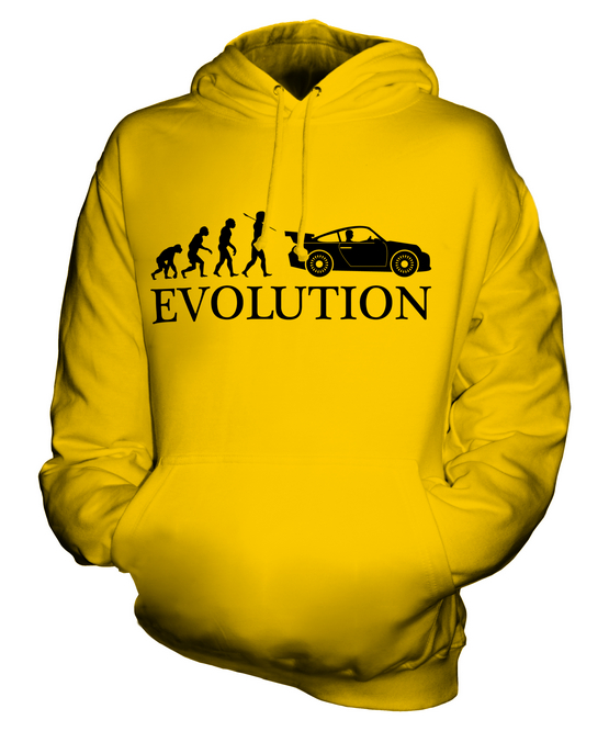 SPORTSWAGEN EVOLUTION DES MENSCHEN UNISEX KAPUZENPULLOVER HOODIE HERREN DAMEN - 第 9/16 張圖片