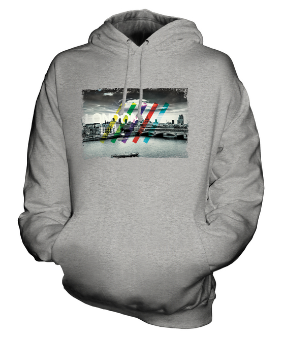 LONDON SKYLINE UNISEX HOODIE TOP GIFT ENGLAND ARCHITECTURE LONDON SKYLINE UNISEX HOODIE TOP GIFT ENGLAND ARCHITECTURE