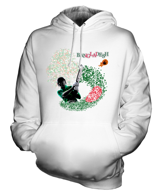 BANGLADESH CRICKETER UNISEX HOODIE TOP GIFT CRICKET WORLD CUP