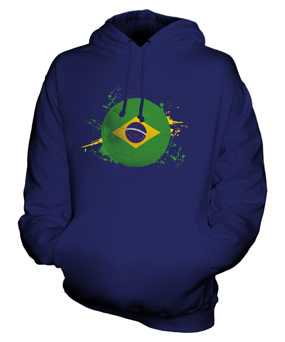 Brazil World Cup Football Hoodie Mens Supporter Top Organic Hoody Kleding Gender-neutrale kleding volwassenen Hoodies & Sweatshirts Hoodies 