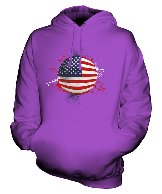 Football Hoodie American Flag Football Football Gifts for 