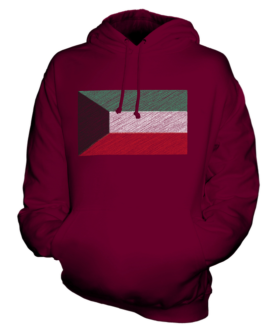 KUWAIT SCRIBBLE FLAG UNISEX HOODIE TOP GIFT ALKUWAYT KUWAITI eBay