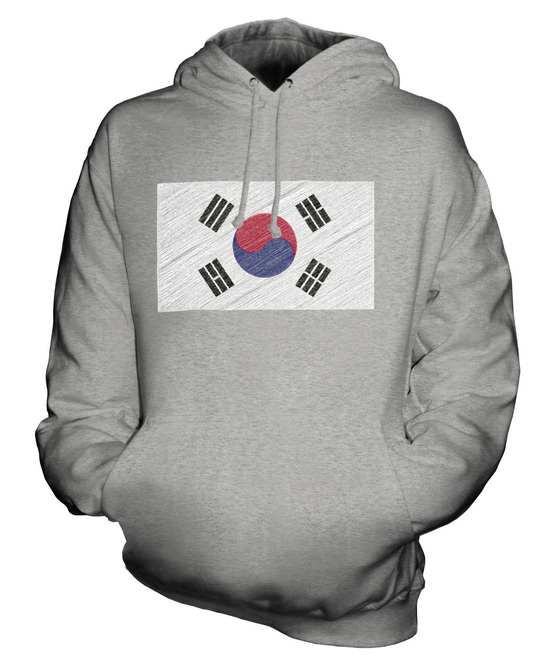 SOUTH KOREA SCRIBBLE FLAG UNISEX HOODIE TOP GIFT HANGUK NAM-JOS?N | eBay