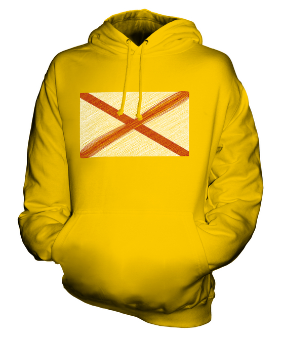 ALABAMA STATE SCRIBBLE FLAG UNISEX HOODIE TOP GESCHENK ALABAMIAN ALABAMAN - Bild 9 von 16
