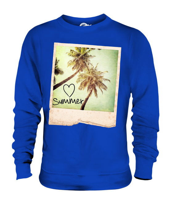 I LOVE SUMMER UNISEX SWEATER MENS WOMENS LADIES TOP GIFT SALE SWAG