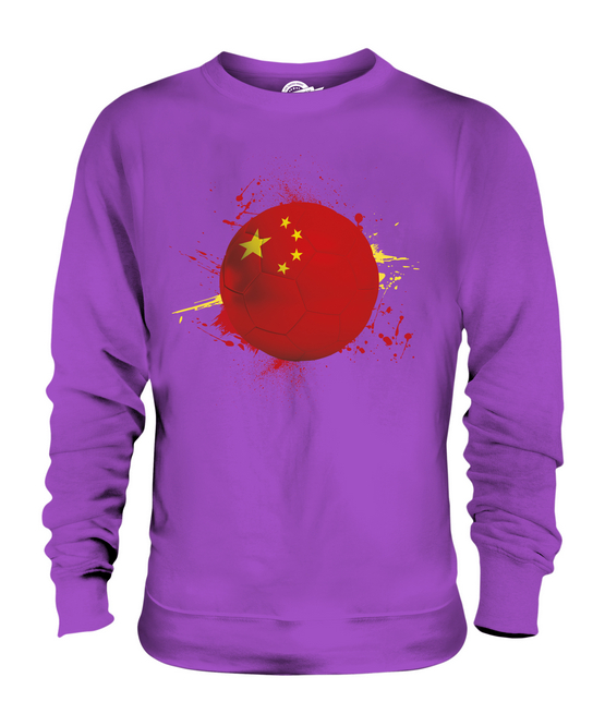 CHINA FOOTBALL UNISEX SWEATER TOP GIFT WORLD CUP SPORT - Picture 15 of 16