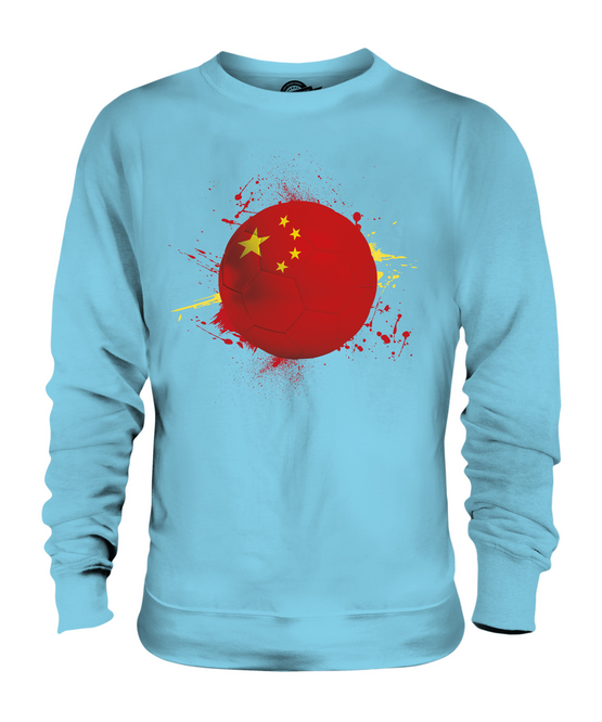 CHINA FOOTBALL UNISEX SWEATER TOP GIFT WORLD CUP SPORT - Picture 13 of 16