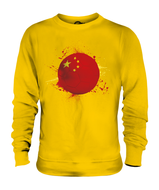CHINA FOOTBALL UNISEX SWEATER TOP GIFT WORLD CUP SPORT - Picture 9 of 16