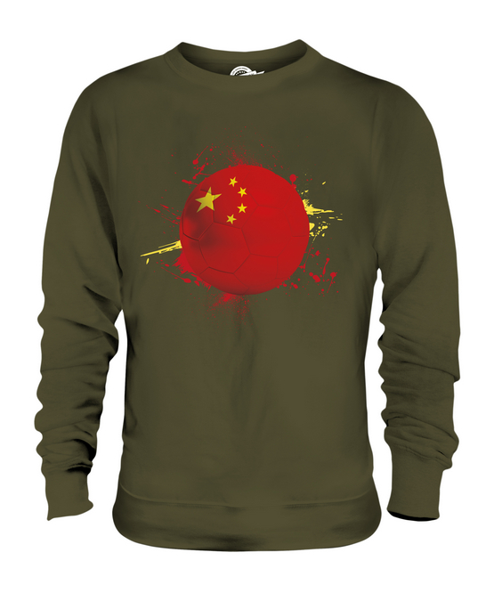 CHINA FOOTBALL UNISEX SWEATER TOP GIFT WORLD CUP SPORT - Picture 12 of 16