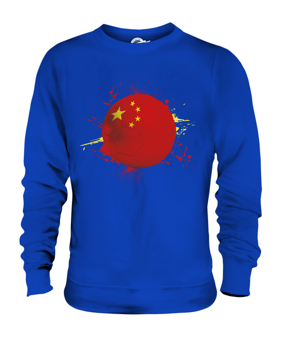 CHINA FOOTBALL UNISEX SWEATER TOP GIFT WORLD CUP SPORT - Picture 14 of 16