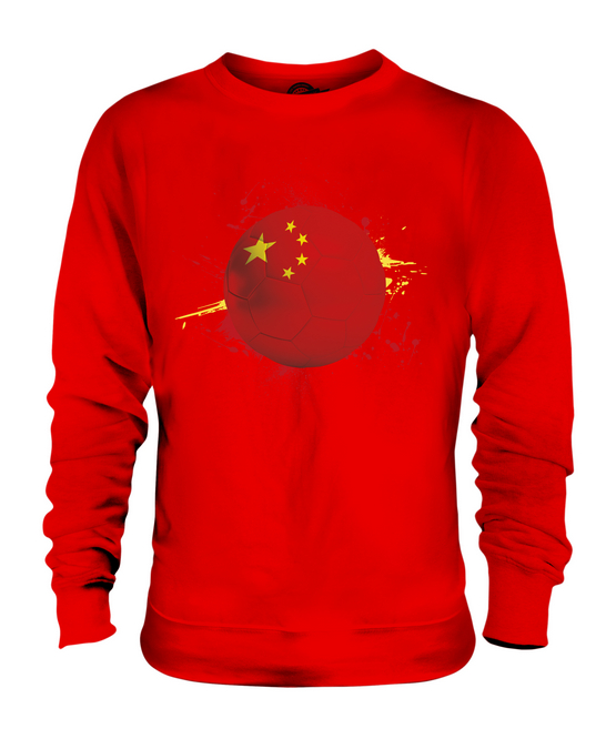 CHINA FOOTBALL UNISEX SWEATER TOP GIFT WORLD CUP SPORT - Picture 7 of 16