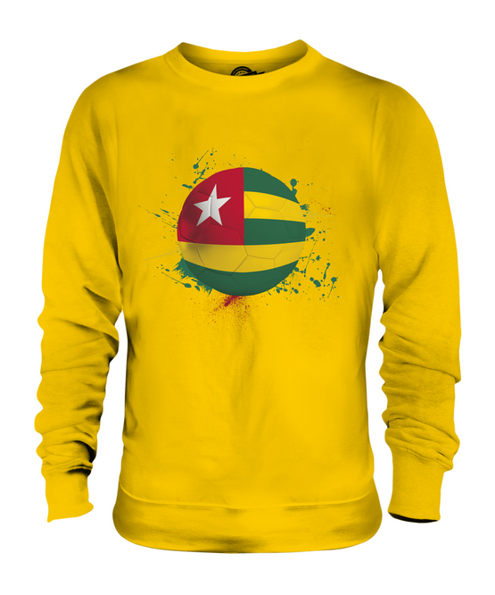 TOGO FOOTBALL UNISEX SWEATER  TOP GIFT WORLD CUP SPORT