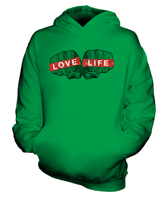 LOVE LIFE KIDS HOODIE PULLOVER HOODY BOYS GIRLS TODDLER - Picture 9 of 14
