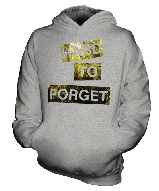 HARD TO FORGET KIDS HOODIE HOODY BOYS GIRLS TODDLER - Picture 4 of 14