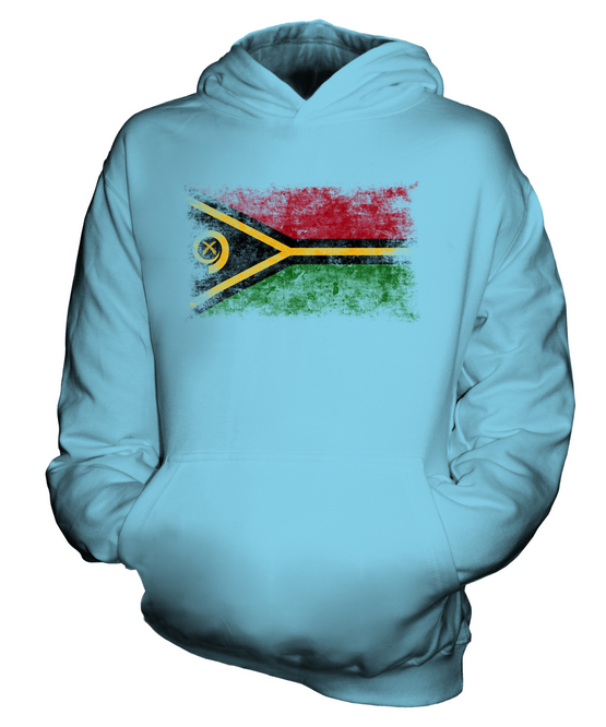 VANUATU VINTAGE FLAG KIDS HOODIE HOODIE BOYS GIRLS TODDLER - Picture 11 of 14