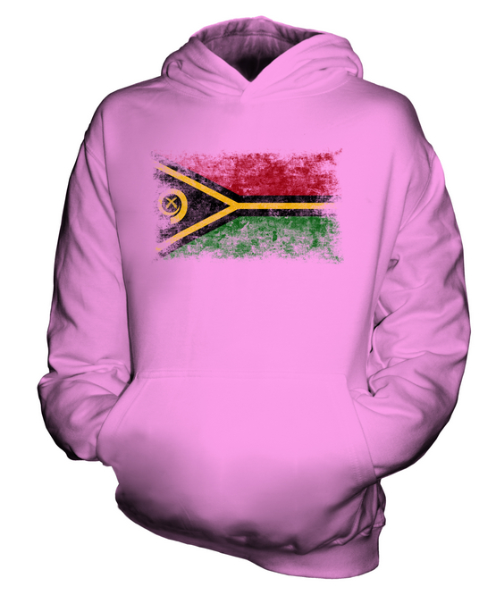 VANUATU VINTAGE FLAG KIDS HOODIE HOODIE BOYS GIRLS TODDLER - Picture 14 of 14