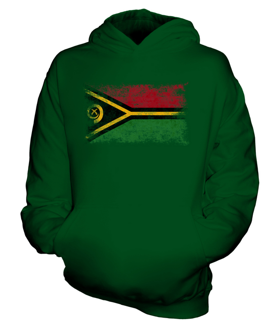 VANUATU VINTAGE FLAG KIDS HOODIE HOODIE BOYS GIRLS TODDLER - Picture 10 of 14