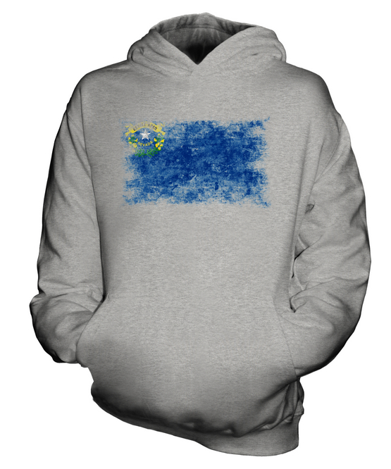STATE OF NEVADA VINTAGE FLAG KIDS HOODIE HOODIE BOYS GIRLS - Picture 4 of 14