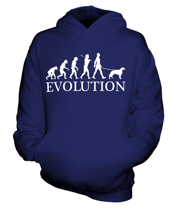 IRISH SETTER EVOLUTION OF MAN KINDER HOODIE JUNGEN HOODY MÄDCHEN HUNDELIEBHABER GESCHENK - Bild 5 von 14