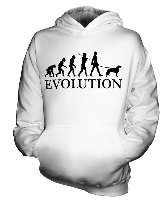 IRISH SETTER EVOLUTION OF MAN KINDER HOODIE JUNGEN HOODY MÄDCHEN HUNDELIEBHABER GESCHENK - Bild 2 von 14