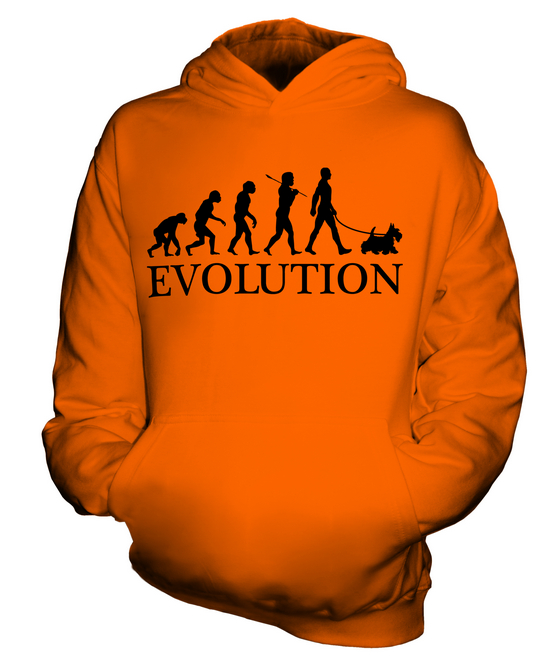 SEALYHAM TERRIER EVOLUTION DOG KIDS HOODIE HOODIE BOYS - Picture 8 of 14