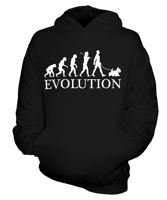 SEALYHAM TERRIER EVOLUTION DOG KIDS HOODIE HOODIE BOYS - Picture 3 of 14