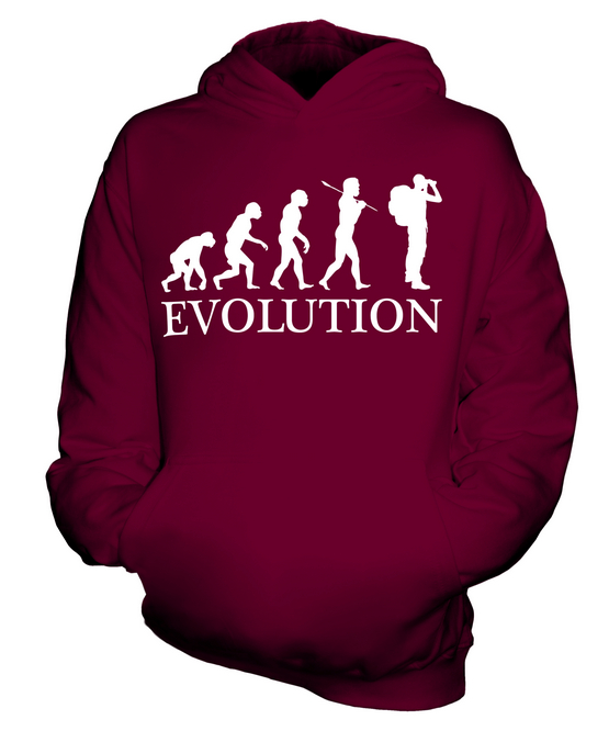 ABENTEUER EVOLUTION DES MENSCHEN KINDER KAPUZENPULLOVER HOODIE JUNGEN MÄDCHEN - Picture 6 of 14