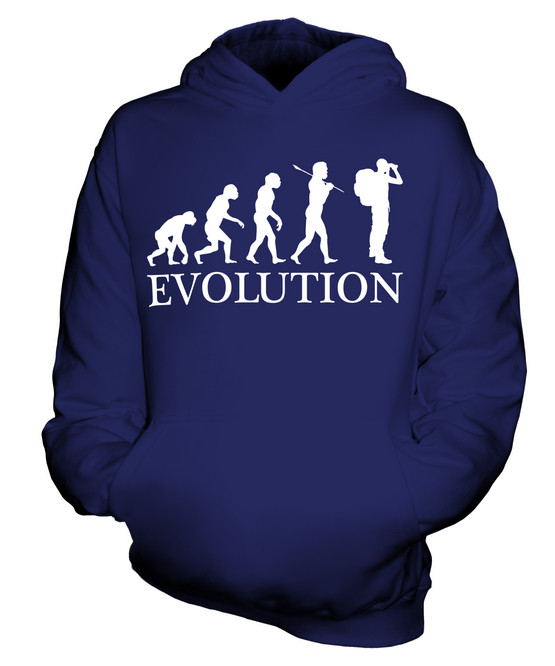 ABENTEUER EVOLUTION DES MENSCHEN KINDER KAPUZENPULLOVER HOODIE JUNGEN MÄDCHEN - Picture 5 of 14
