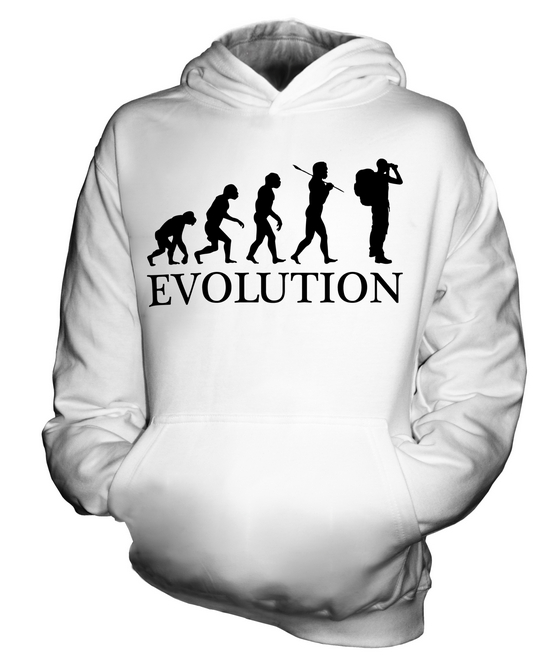 ABENTEUER EVOLUTION DES MENSCHEN KINDER KAPUZENPULLOVER HOODIE JUNGEN MÄDCHEN - Picture 2 of 14