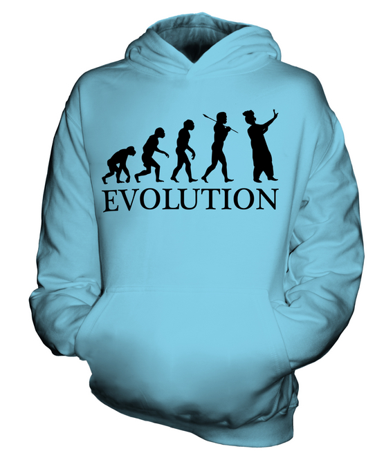 PANJABI DANCER EVOLUTION OF MAN KIDS HOODIE BOYS GIRLS - Picture 11 of 14