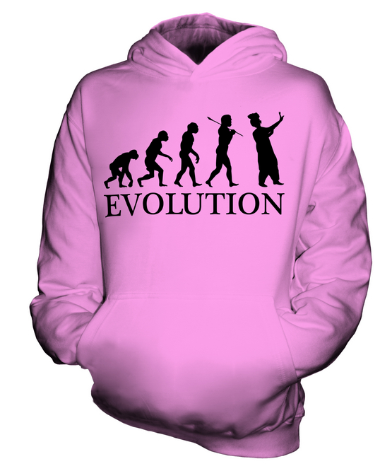 PANJABI DANCER EVOLUTION OF MAN KIDS HOODIE BOYS GIRLS - Picture 14 of 14