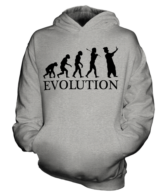PANJABI DANCER EVOLUTION OF MAN KIDS HOODIE BOYS GIRLS - Picture 4 of 14