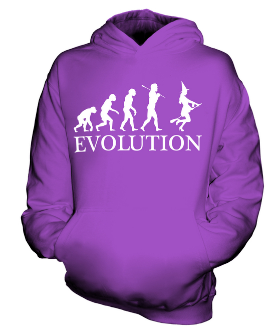 WITCH EVOLUTION OF MAN KIDS HOODIE HOODIE BOYS GIRLS - Picture 13 of 14