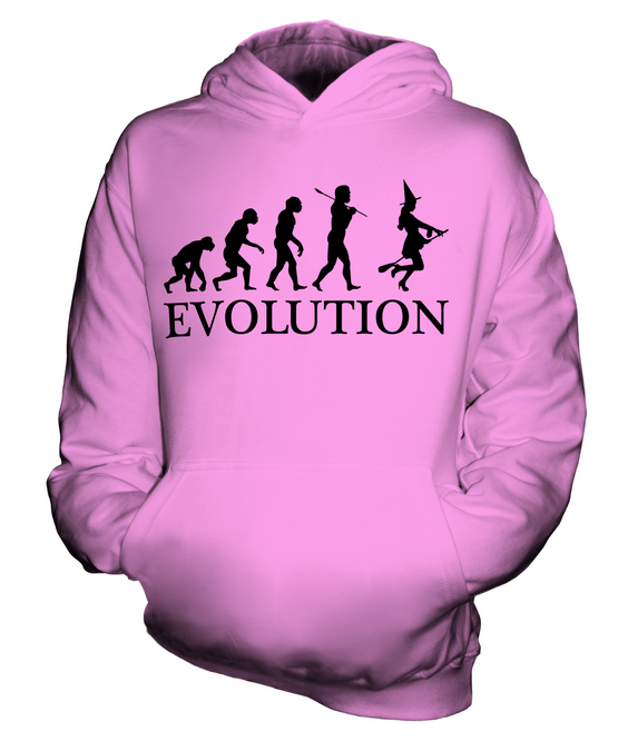 WITCH EVOLUTION OF MAN KIDS HOODIE HOODIE BOYS GIRLS - Picture 14 of 14