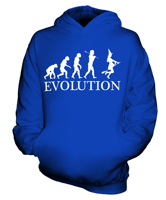 WITCH EVOLUTION OF MAN KIDS HOODIE HOODIE BOYS GIRLS - Picture 12 of 14
