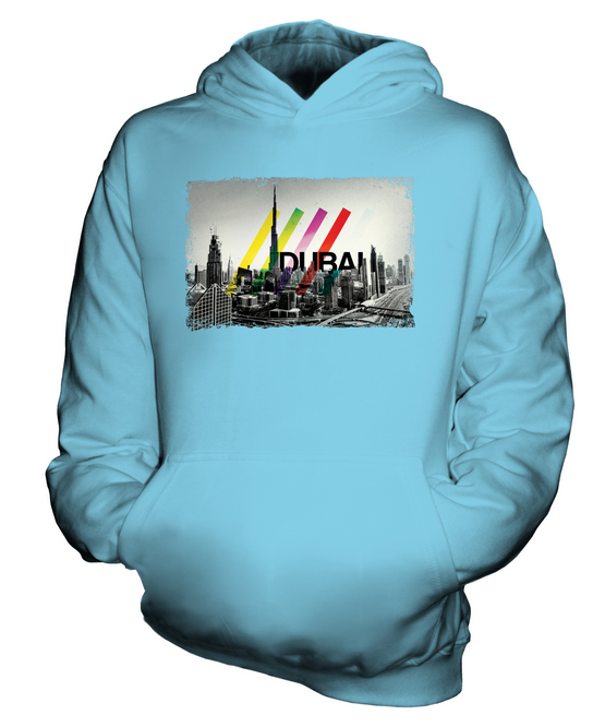 DUBAI SKYLINE KIDS HOODIE PULLOVER HOODY BOYS GIRLS TODDLER - Picture 11 of 14